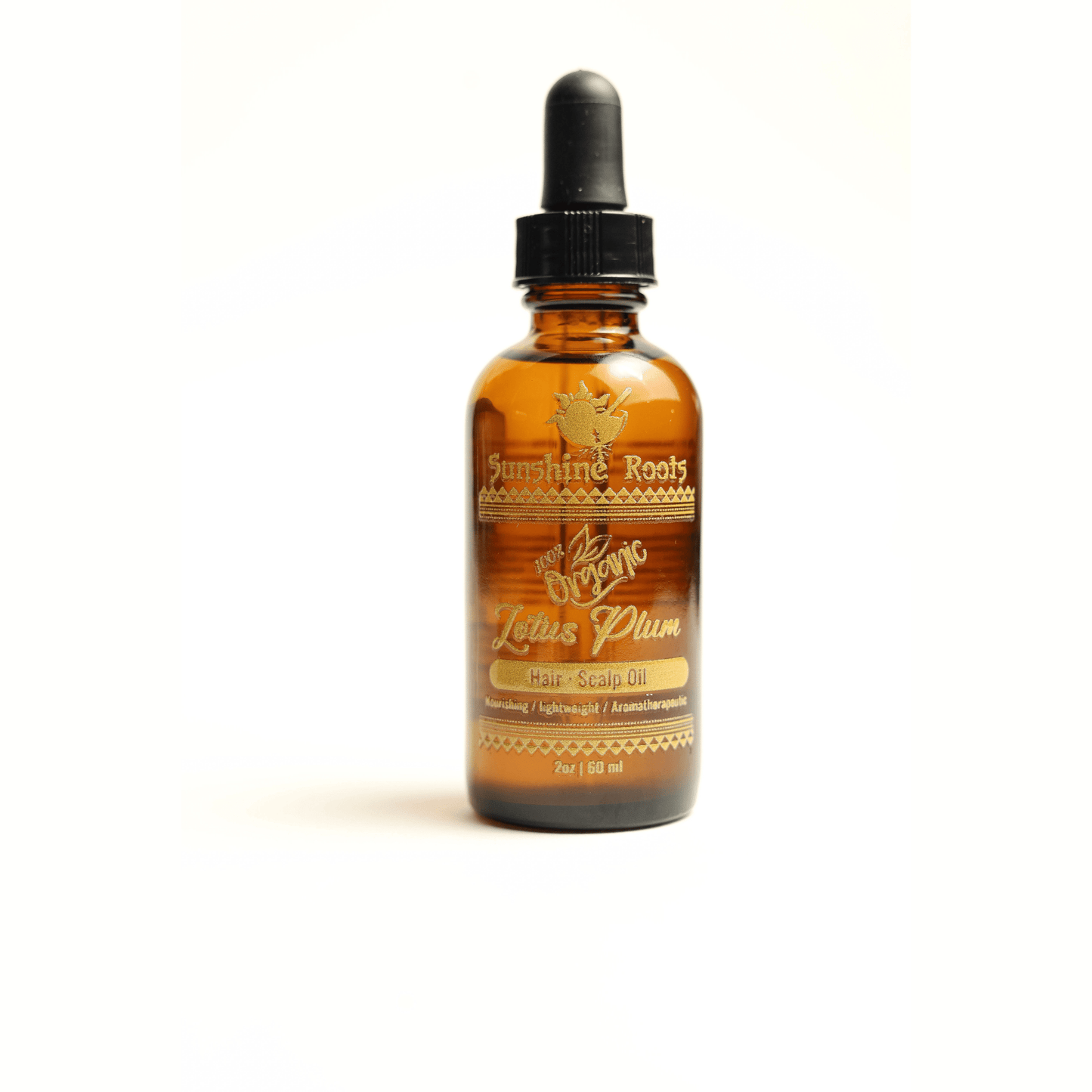 Lotus Plum Hair Oil — 2 oz - Sunshine Roots
