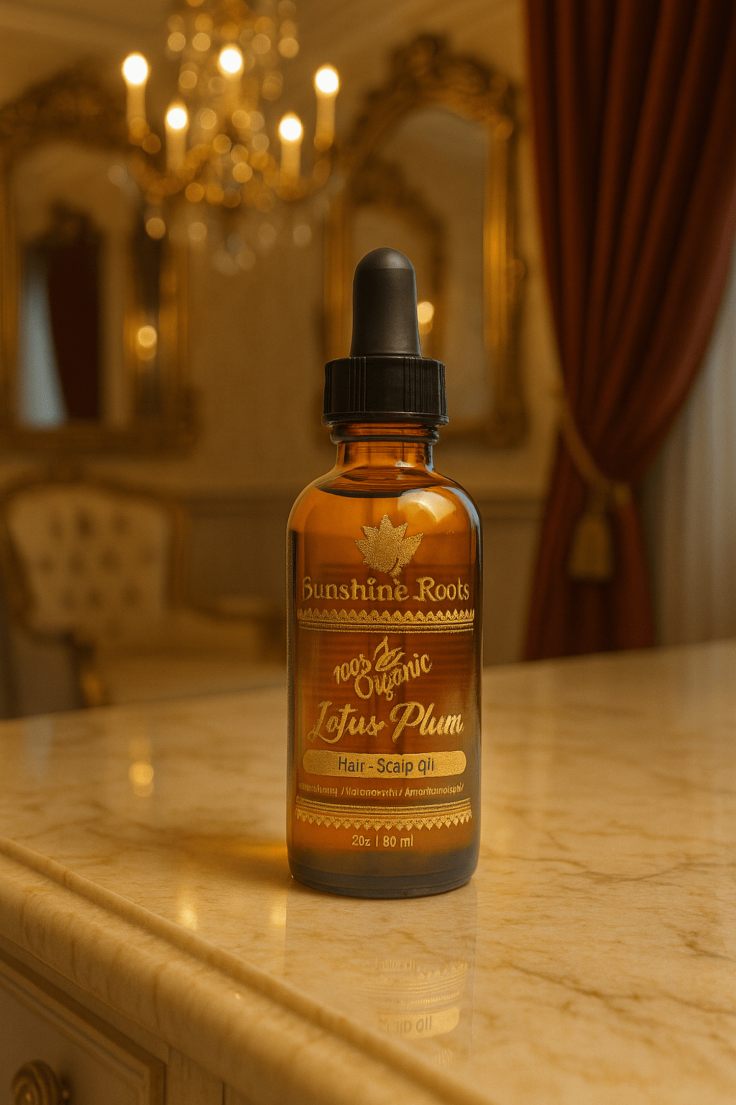 Lotus Plum Hair & Scalp Oil - Sunshine Roots