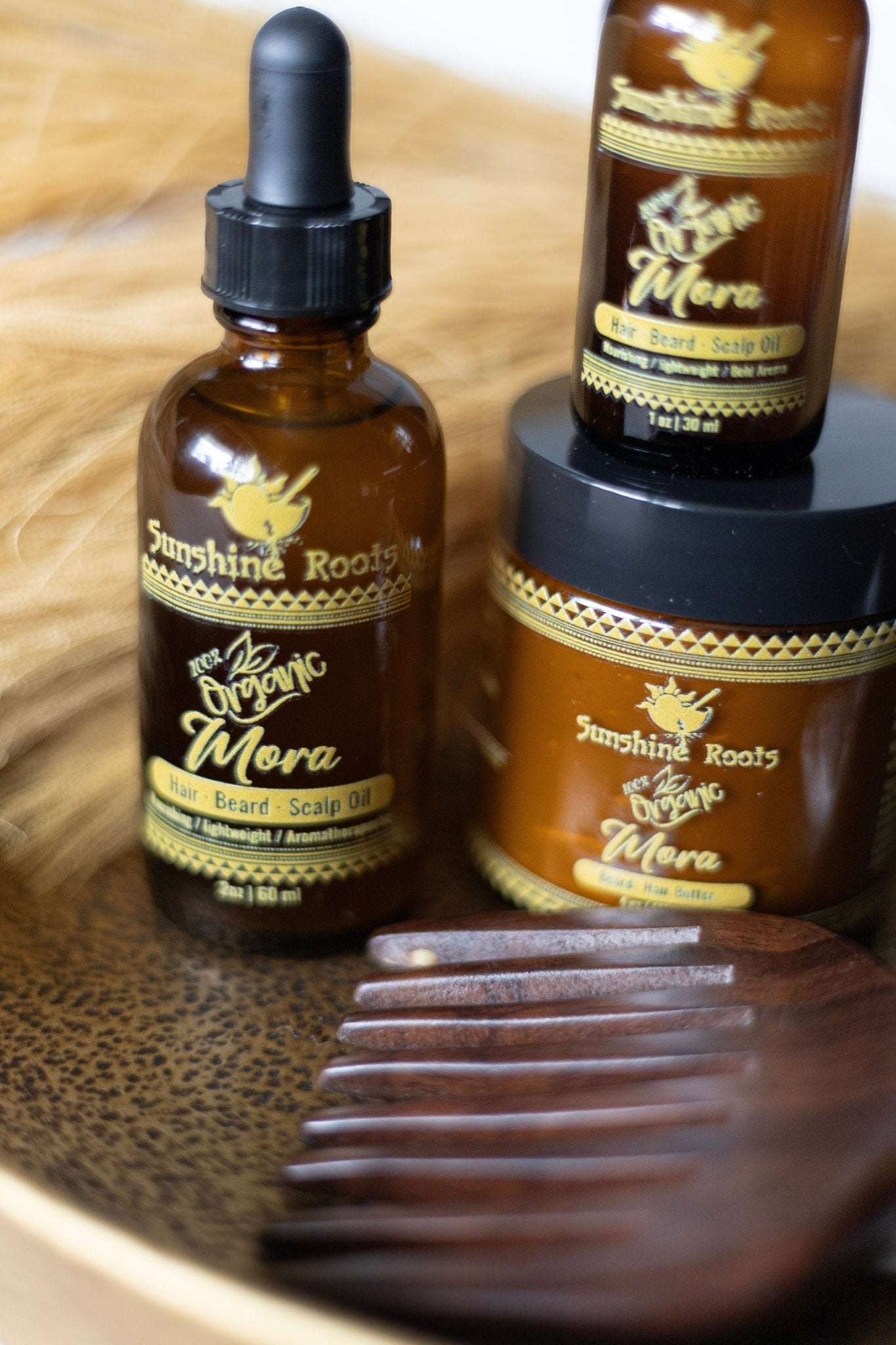 Mora Hair & Beard Oil — 2 oz - Sunshine Roots