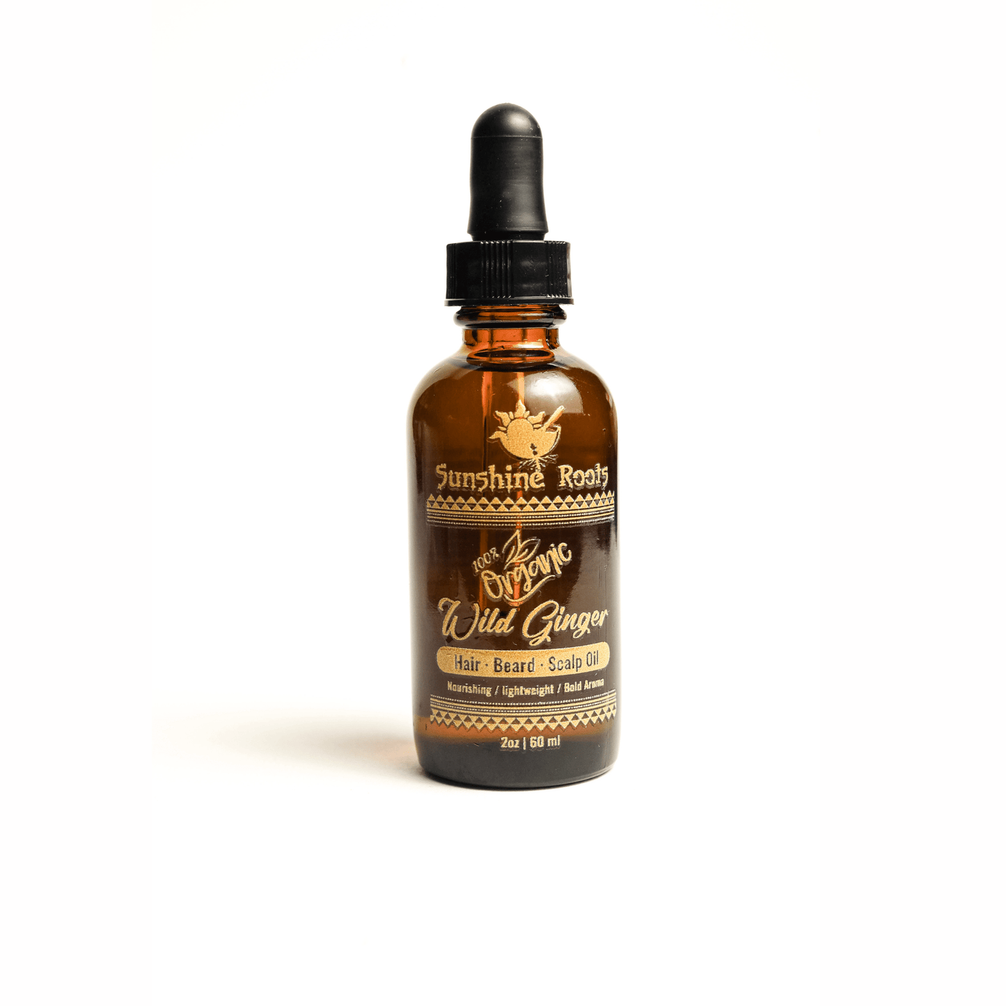Wild Ginger Hair & Beard Oil — 2 oz - Sunshine Roots
