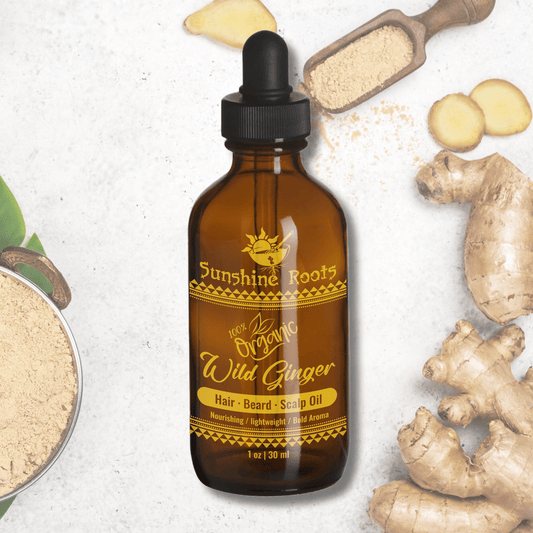 Wild Ginger Hair & Beard Oil - Sunshine Roots