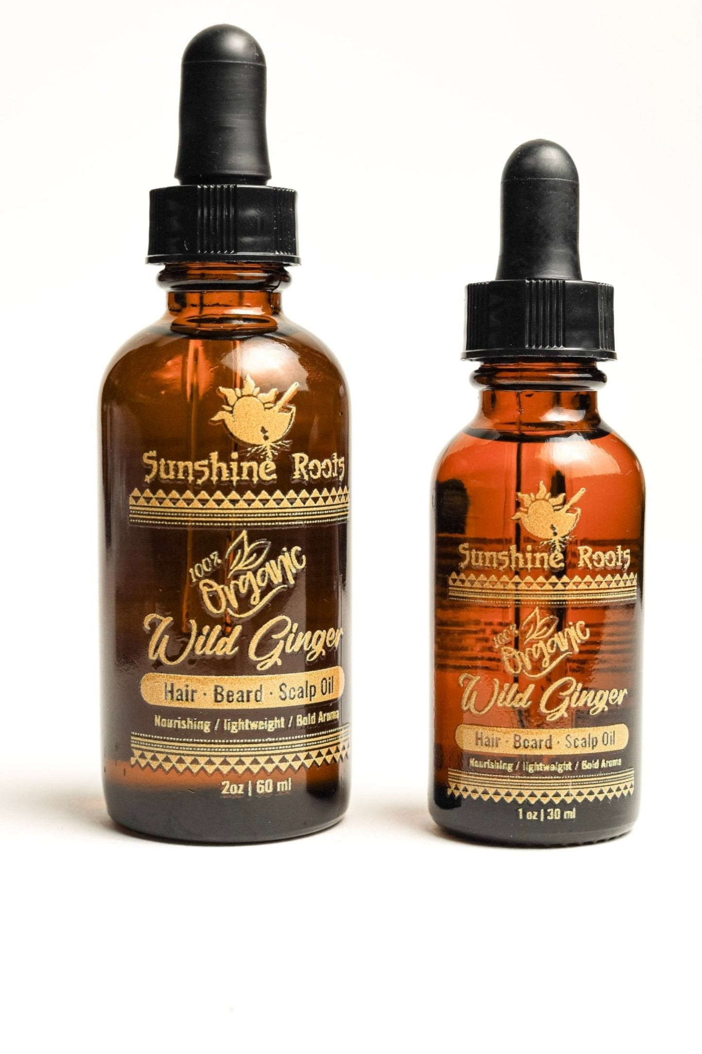 Wild Ginger Hair & Beard Oil - Sunshine Roots