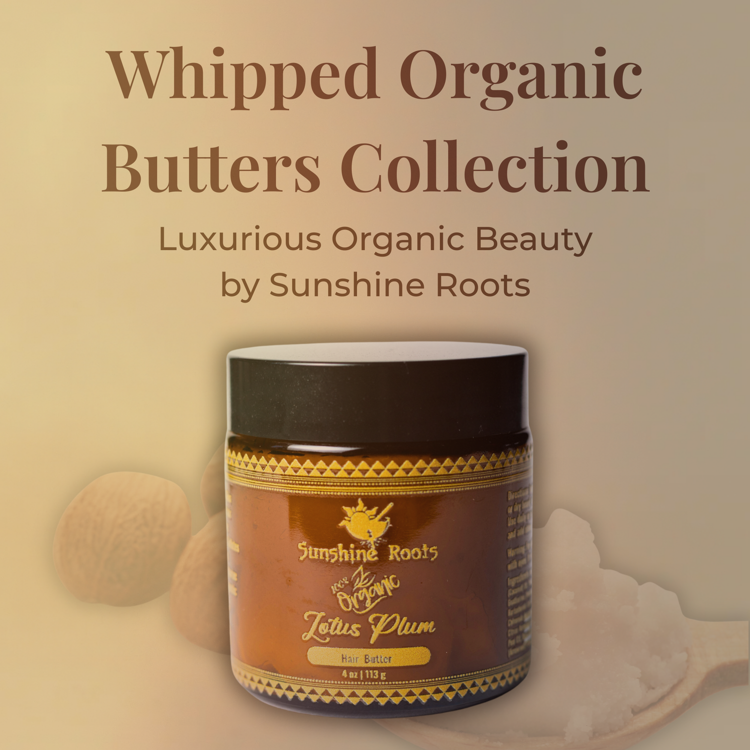 Whipped Shea Butters for Hair, Scalp & Skin - Sunshine Roots