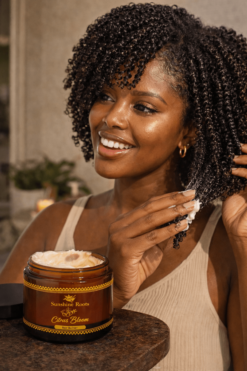 Citrus Bloom Whipped Hair Butter - Sunshine Roots