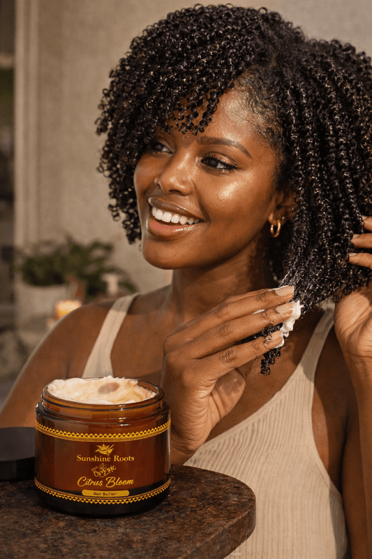 Citrus Bloom Whipped Hair Butter - Sunshine Roots
