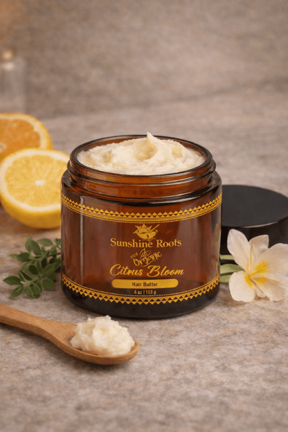 Citrus Bloom Whipped Hair Butter - Sunshine Roots
