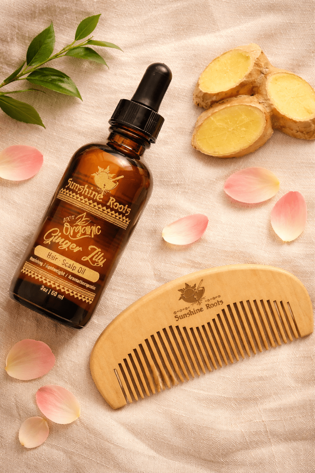 Ginger Lily Hair Oil - Sunshine Roots