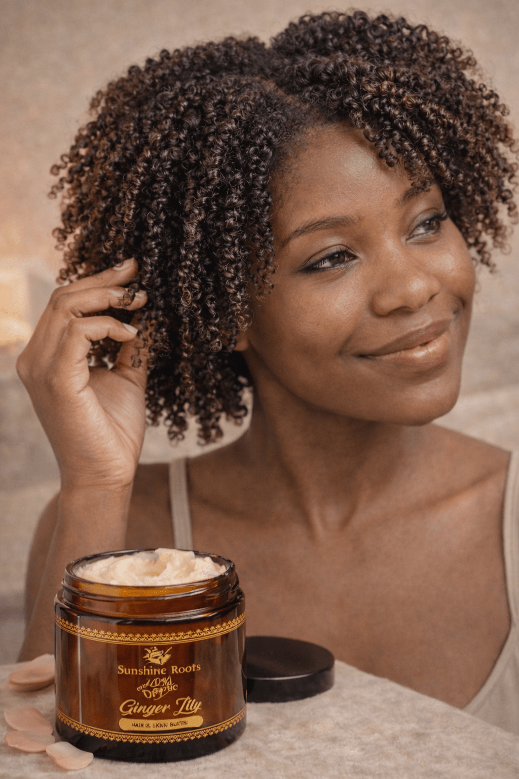Ginger Lily Whipped Hair Butter - Sunshine Roots
