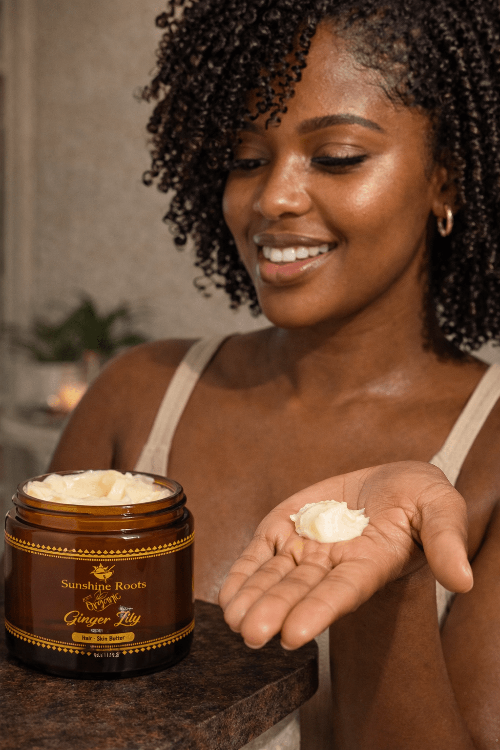 Ginger Lily Whipped Hair Butter - Sunshine Roots