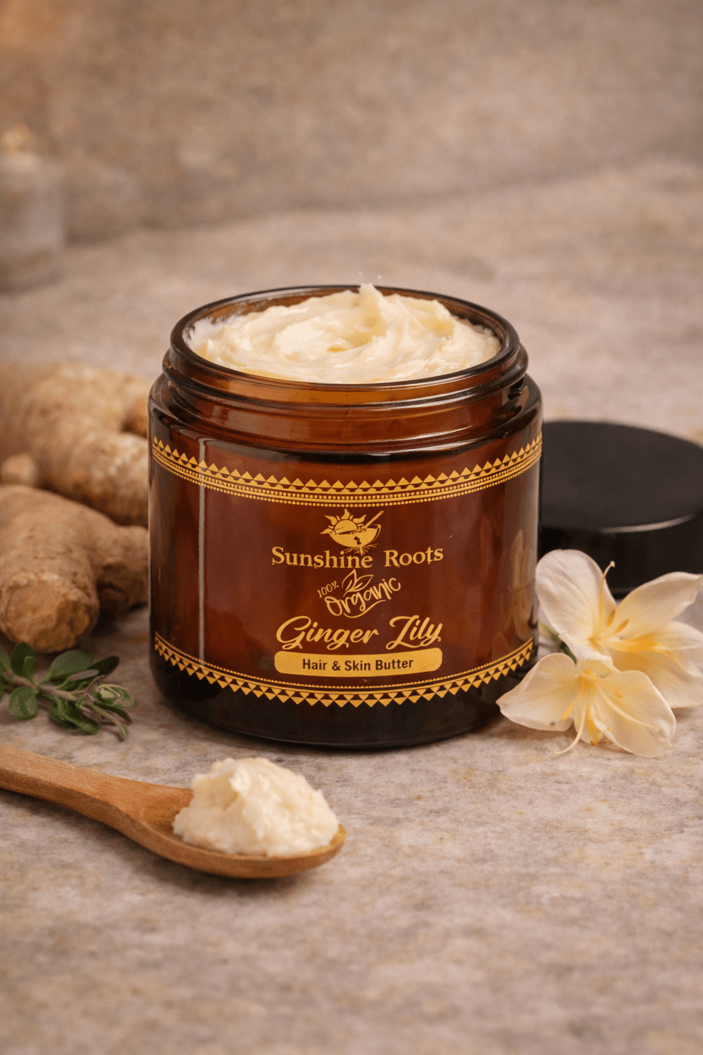 Ginger Lily Whipped Hair Butter - Sunshine Roots
