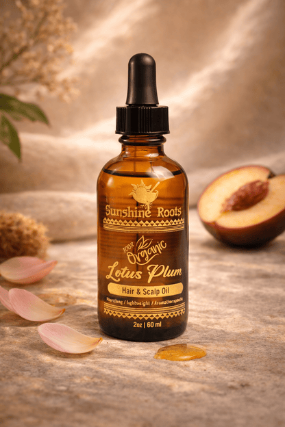 Lotus Plum Hair Oil - Sunshine Roots