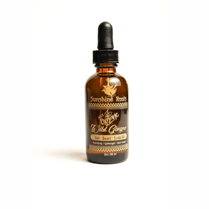 Wild Ginger Hair & Beard Oil — 2 oz - Sunshine Roots