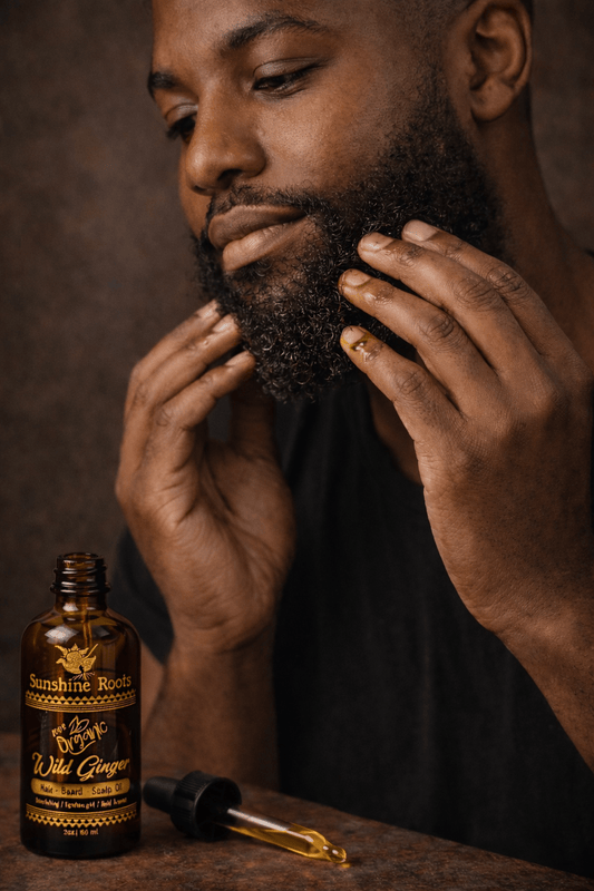 Wild Ginger Hair & Beard Oil - Sunshine Roots