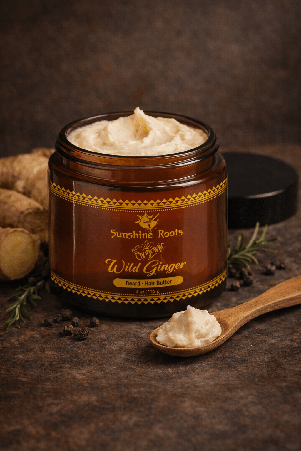 Wild Ginger Whipped Hair Butter - Sunshine Roots