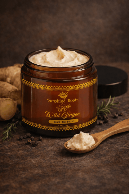 Wild Ginger Whipped Hair Butter - Sunshine Roots