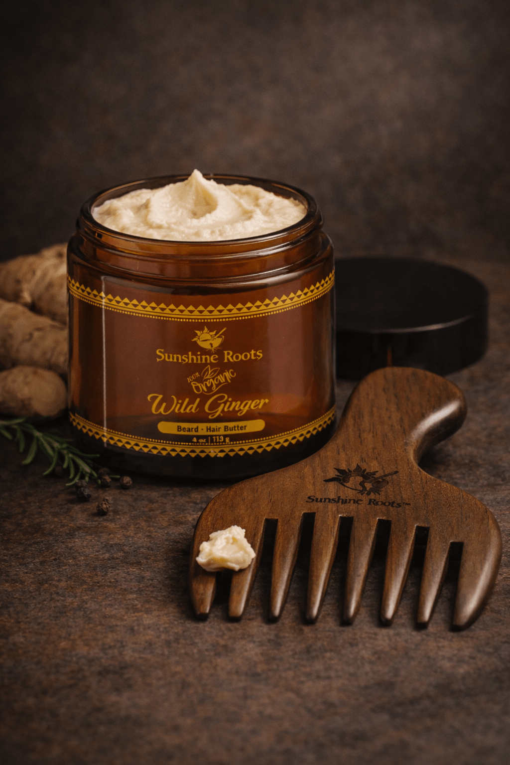 Wild Ginger Whipped Hair Butter - Sunshine Roots